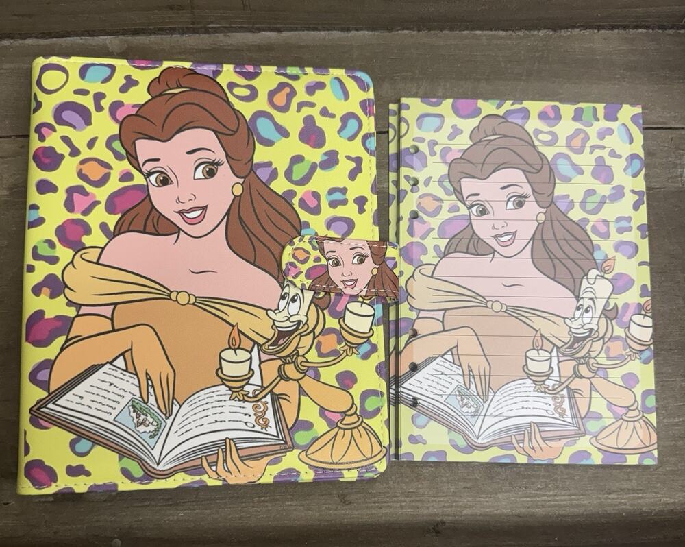 Beauty & The Beast Belle A5 Binder w/ matching paper
